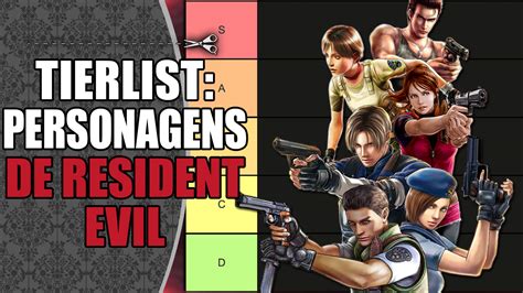 Tierlist Dos Personagens De Resident Evil