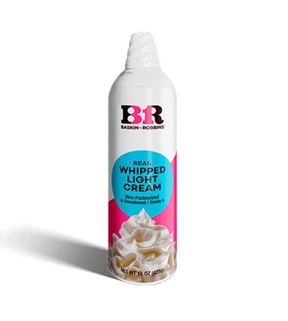 Whipped Cream | Take Home Ice Cream | Baskin-Robbins