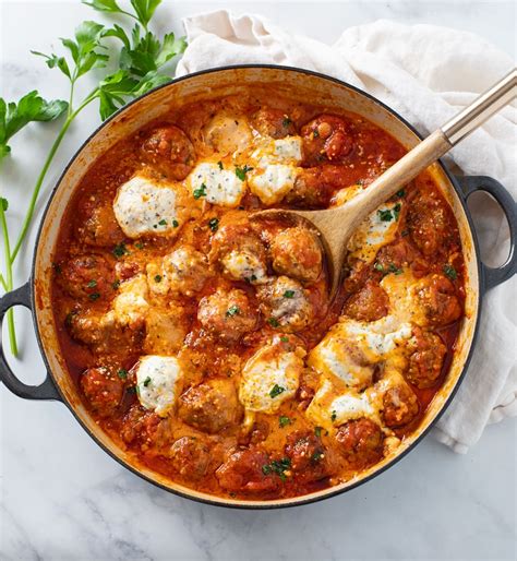 Ricotta Meatballs 4 Ways The Cozy Cook