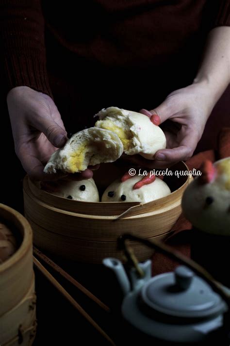 Panini Coniglietto Al Vapore Cinesi Ripieni Di Crema