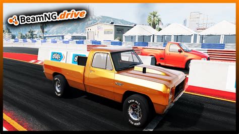 Beamng Drive Mp Baddest First Gen Drag Cummins Around Youtube