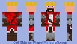 King with golden Crown Minecraft Skin