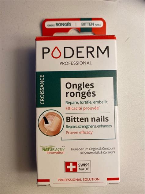 Poderm Professional S Rum Stop Ongles Rong S Et Action Anti Stress