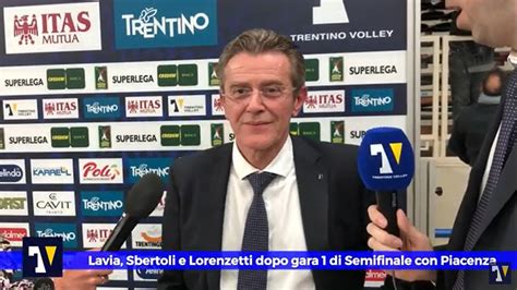 Pallavolo SuperLega Lavia Sbertoli e Lorenzetti Sappiamo cosa è