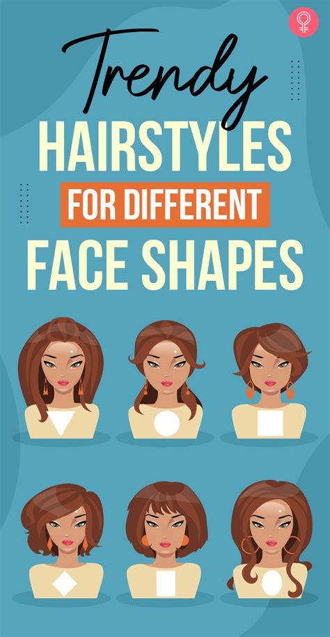 6 Trendy Hairstyles For Different Face Shapes | Face shapes, Hair ...