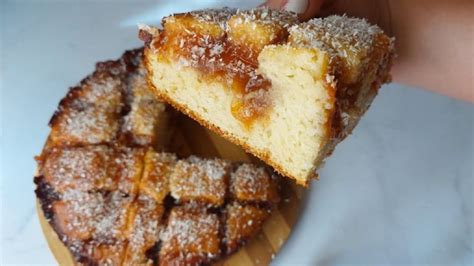 Torta Matera De Membrillo Con Manzana R Pida De Hacer Para La Merienda