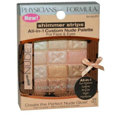 Physicians Formula Shimmer Strips All In Custom Nude Palette For Face