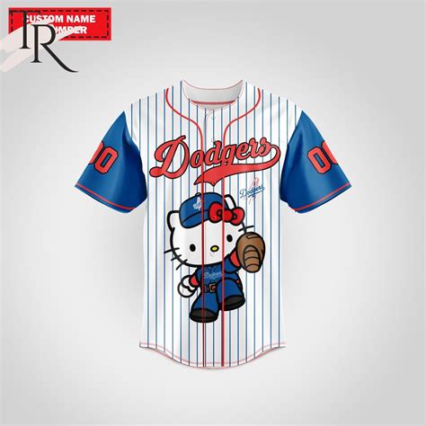 hello kitty dodger jersey | oggsync.com