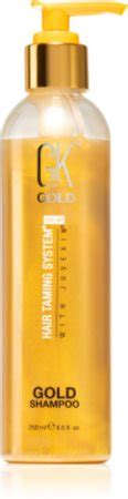 Gk Hair Gold Shampoo Shampoo Idratante E Protettivo Con Aloe Vera E