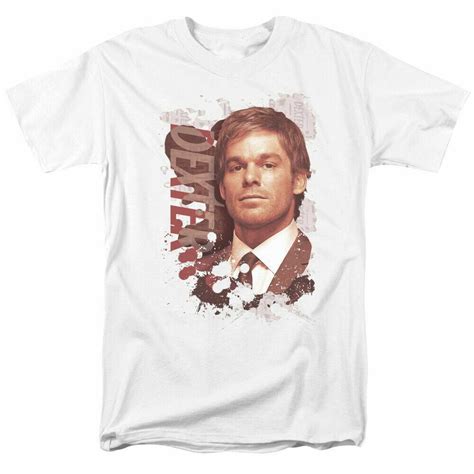 Dexter Splatter T Shirt Mens Licensed Classic Tv Merchandise Serial