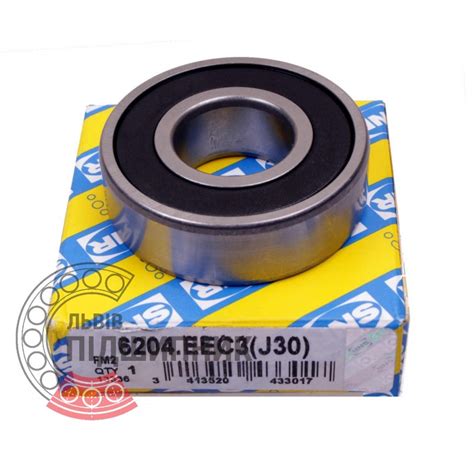 Подшипник 180204 | 6204.EE [SNR] Подшипник шариковый закрытый SNR ...