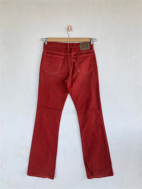 Size 30x33 Vintage Levis Bell Bottom Jeans Women High Rise Pants Levis