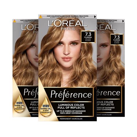 L Or Al Paris Permanente Haarfarbe Haarf Rbeset Mit Coloration Und