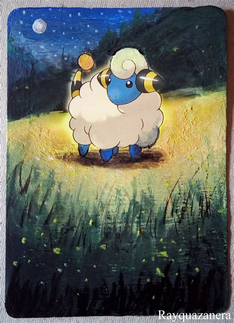 Mareep Card by Rayquazanera on DeviantArt