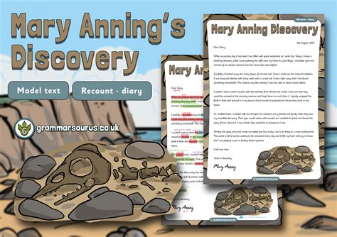 Year 2 Model Text Recount Diary Mary Anning S Discovery