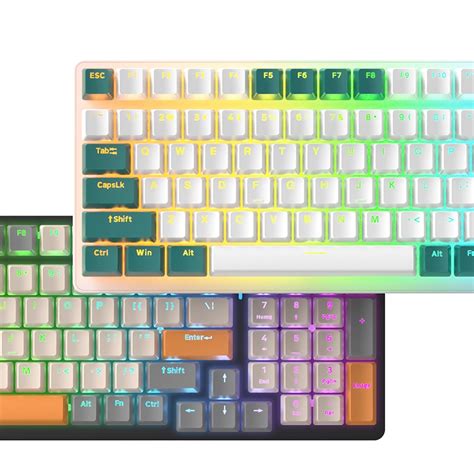 Bàn Phím Cơ Gaming K3 Red Switch LED 10 Chế Độ Hot Swap Dành Cho Laptop PC Macbook