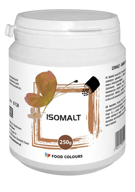 Isomalt 250 g Food colours - Ulica Cukiernika