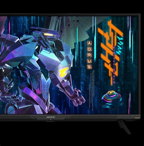 Геймърски монитор Gigabyte Aorus FV43U-EK 43" VA, Quantum Dot, 4K UHD ...