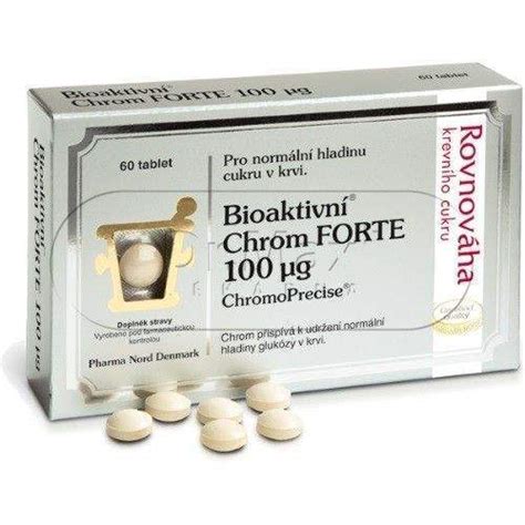 Bioaktivní Chrom FORTE 100 mcg 60 tablet SROVNAME cz