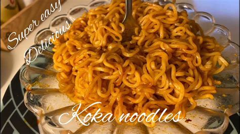 Koka Noodles How To Make Quick And Easy Koka Noodles Kokanoodles