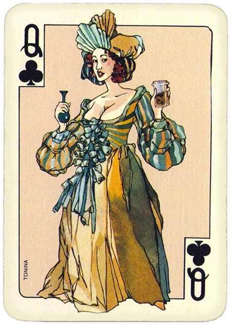 Dame De Tr Fle Signification De La Carte Courte Claire Playing