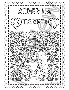 French Earth Day Activity Booklet Le Jour De La Terre Tpt