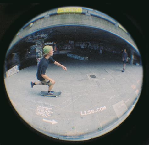 Skateboarding Photography Fisheye