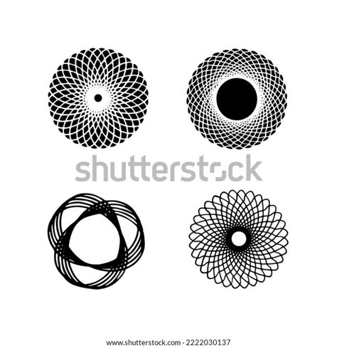 Set Different Linear Form Inspired By Stock Vector (Royalty Free ...