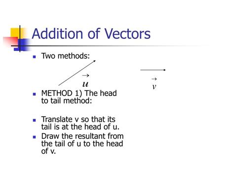 PPT - Addition of Vectors PowerPoint Presentation, free download - ID ...