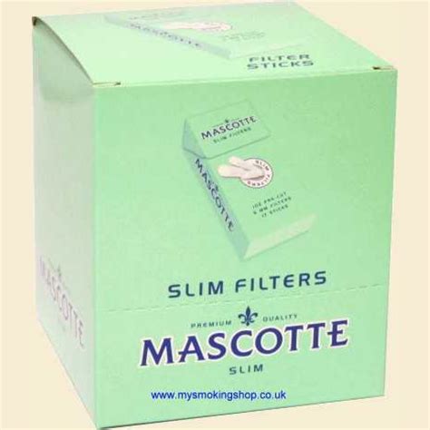 Mascotte ORIGINAL Slim 6mm Filter Tips 10 Boxes Of 102