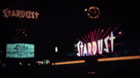 Stardust hotel casino sign at night — Stock Video © StockFilm #105426698