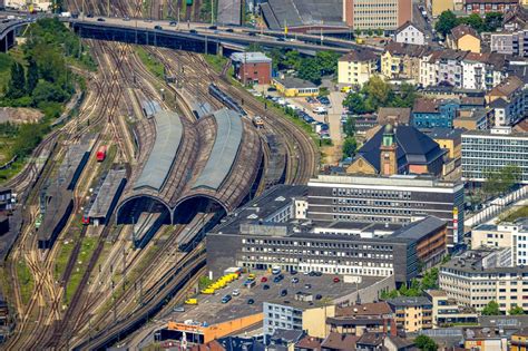 Luftaufnahme Hagen Hauptbahnhof Der Deutschen Bahn In Hagen Im