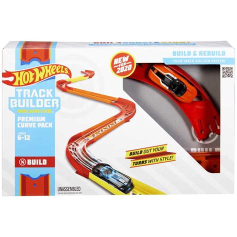 Ripley SET HOT WHEELS GLC TRACK BUILDER PISTA JUGUETE COMPONENTES NIÑOS AÑOS COMPATIBLE OTROS