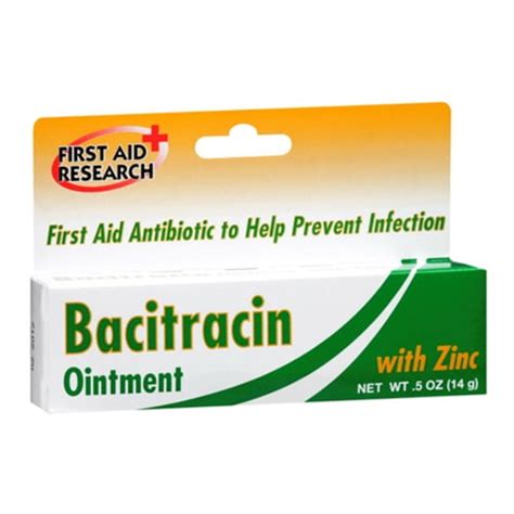 Bacitracin Zinc Usp First Aid Antibiotic Ointment For Infection 12