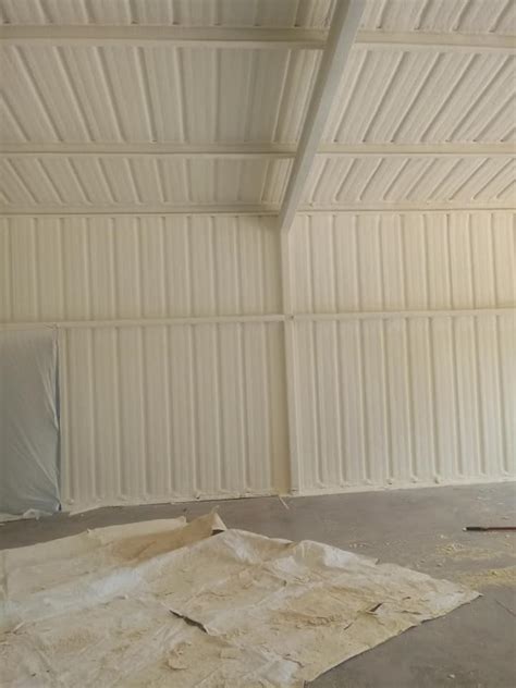 Metal Building Insulation Draco S Spray Foam