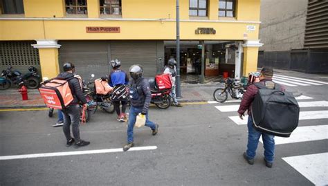 Anuncian Paro Nacional De Trabajadores De Delivery Para El Lunes 11 De