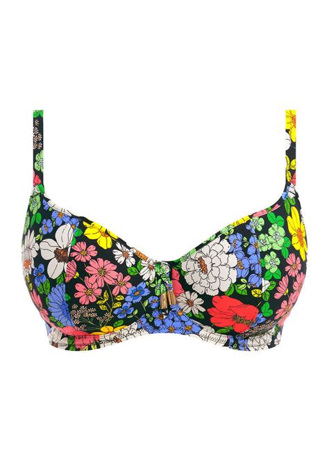 Biustonosz kąpielowy Freya Swim FLORAL HAZE AS MUI Uw Sweetheart Bikini Top Multi Uw