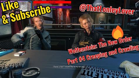 Wolfenstein The New Order Walkthrough Part 4 Creepin LOWER ÜBER