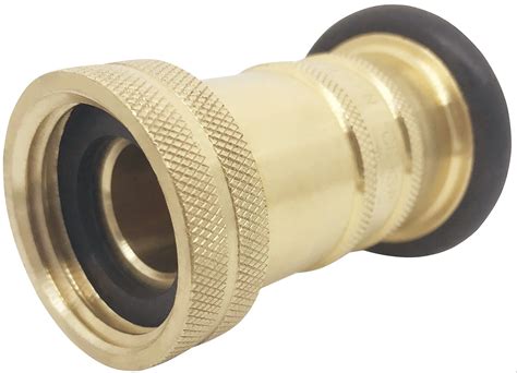 Snapklik 1 NPSH Fire Hose Nozzle Brass Fire Equipment Heavy Duty