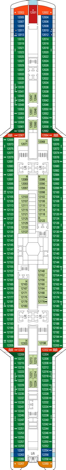 MSC Seaview Deck Plans: Ship Layout, Staterooms & Map - Cruise Critic