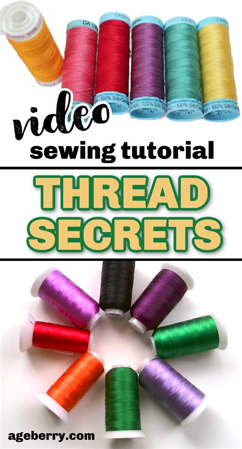 Sewing Thread Sizes How To Choose The Right Size For A Sewing Project