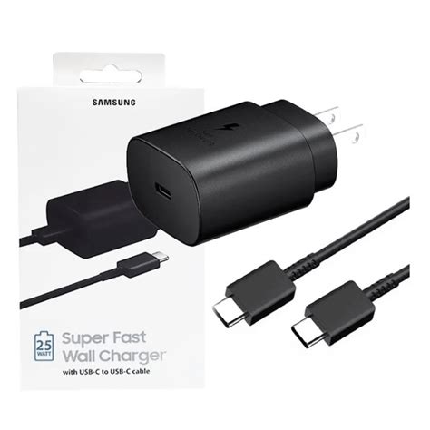 Cargador Samsung Usb C 25w Super Fast Charger S20 S21 S21 Ultra Real