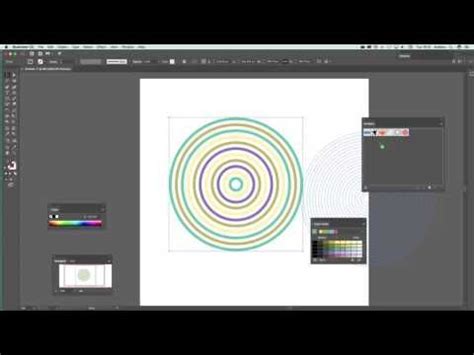 Create Beautiful Concentric Circles with Illustrator's Polar Grid Tool