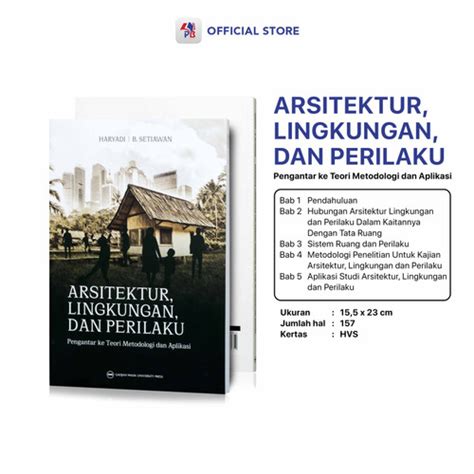 Jual Buku Arsitektur Lingkungan Dan Perilaku Pengantar Ke Teori