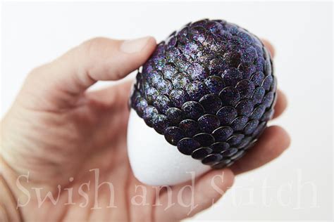 How to Make a Magical Harry Potter Inspired Dragon Egg - Swish and Stitch