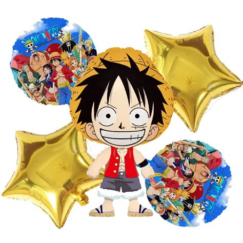 GARDU Globos Luffy personajes Fiestas Temáticas, Cumpleaños
