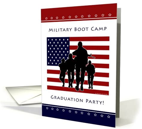 Military Boot Camp Graduation Party Invitation card (828358)