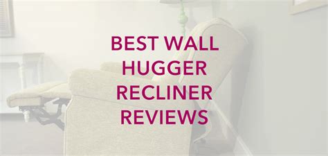 Best Wall Hugger Recliners [Comparison & Reviews] 2019 - MassagePros