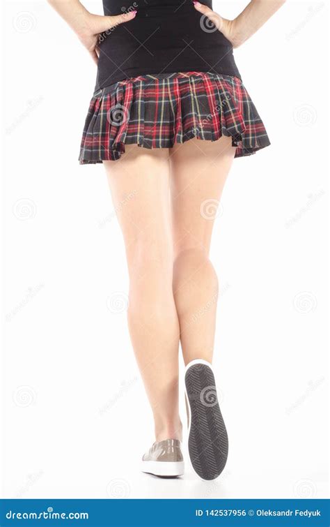 Naked Female Legs In Boots Isolated On White Stock Photo Image Of Adult Female