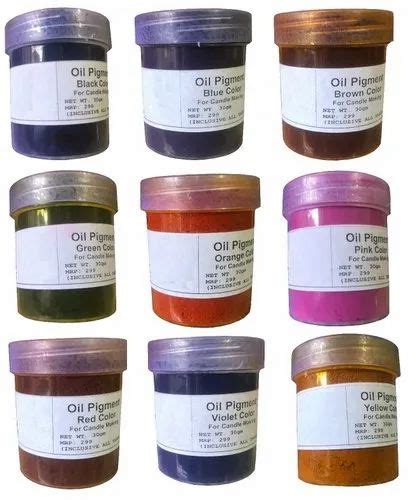 Candle Colors for Candle Making pack of 9 colors at Rs 350/kg | Candle ...